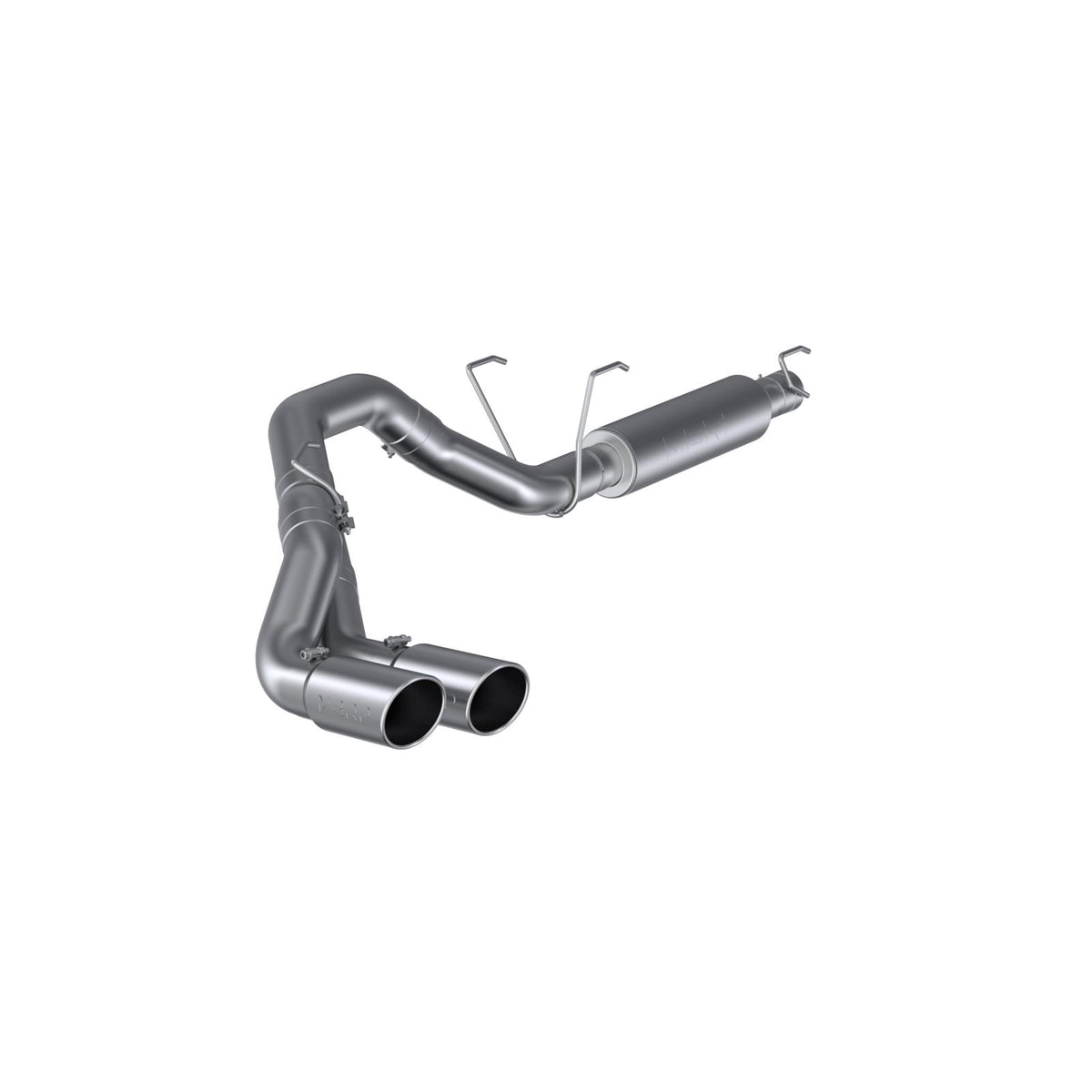 MBRP S5150409 - 4 Inch Cat Back Exhaust System For 14-Up RAM 2500/3500 6.4L Single Side Dual Outlet T409 Stainless Steel MBRP 1