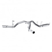MBRP S5151AL - 4 Inch Cat Back Exhaust System For 14-Up RAM 2500 6.4L Dual Split Side Exit Aluminized Steel MBRP