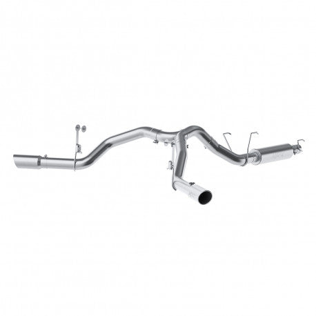 MBRP S5151AL - 4 Inch Cat Back Exhaust System For 14-Up RAM 2500 6.4L Dual Split Side Exit Aluminized Steel MBRP