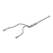 MBRP S5152AL - Cat Back Exhaust System Dual Split Rear Aluminized Steel For 19-24 RAM Hemi 1500 5.7L MBRP