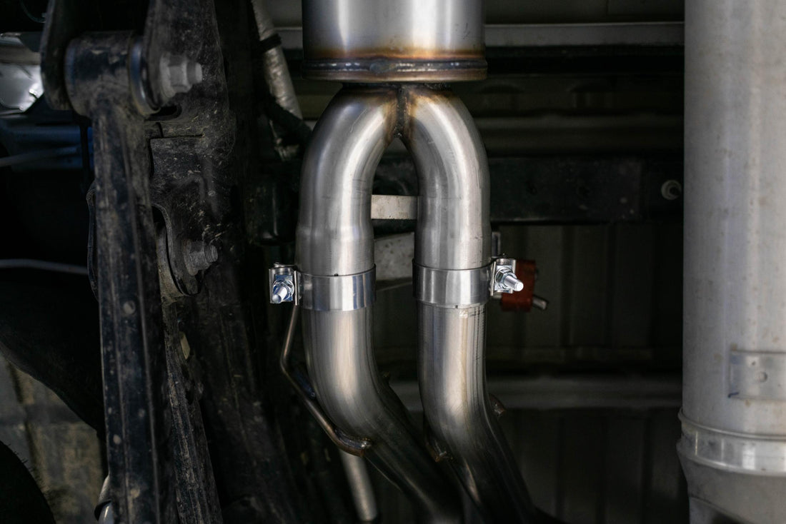 MBRP S5152AL - Cat Back Exhaust System Dual Split Rear Aluminized Steel For 19-24 RAM Hemi 1500 5.7L MBRP
