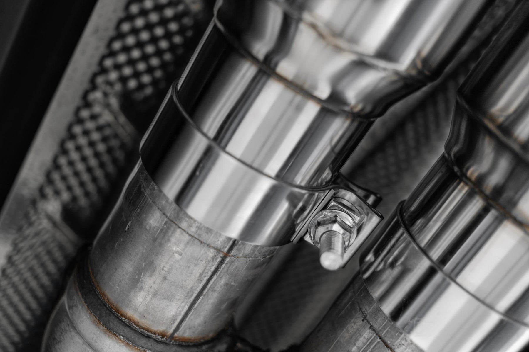 MBRP S51543CF T304 Stainless Steel 3 Inch Cat-Back Dual Split Rear Carbon Fiber Tips Race Exhaust System