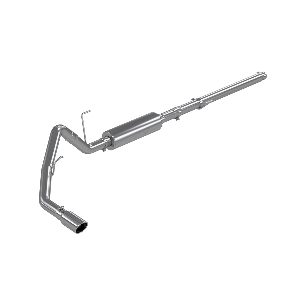 MBRP S5200409 - 3 Inch Cat Back Exhaust System Single Side T409 Stainless Steel For 04-08 Ford F-150 MBRP 1