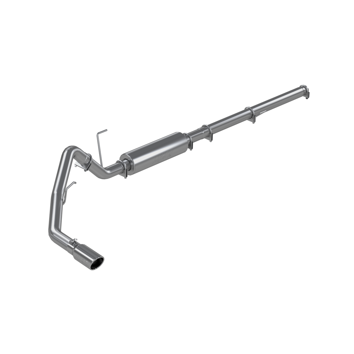 MBRP S5200AL - 3 Inch Cat Back Exhaust System Single Side Aluminized Steel For 04-08 Ford F-150 4.6/5.4L Extended Cab/Crew Cab MBRP 1