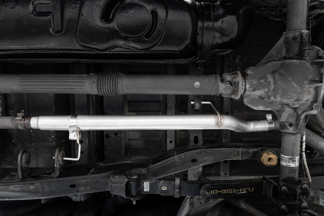 MBRP S5201409 - 3.0 inch Muffler Bypass T409 Stainless Steel 15-20 Ford F-150 MBRP