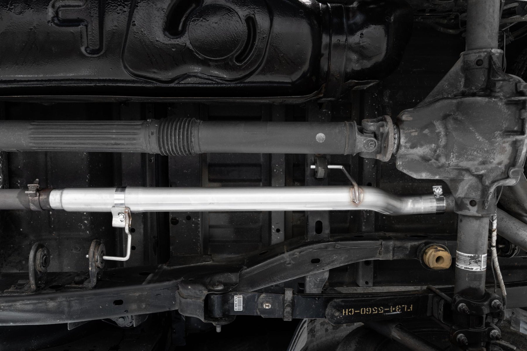 MBRP S5201409 - 3.0 inch Muffler Bypass T409 Stainless Steel 15-20 Ford F-150 MBRP