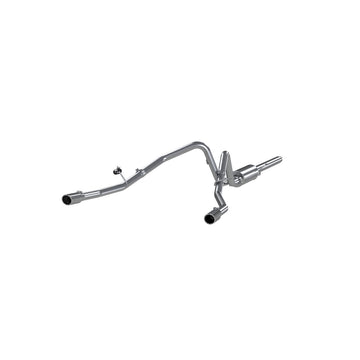 MBRP S5202409 - 3 Inch Cat Back Exhaust System Dual Split Rear T409 Stainless Steel For 04-08 Ford F-150 MBRP