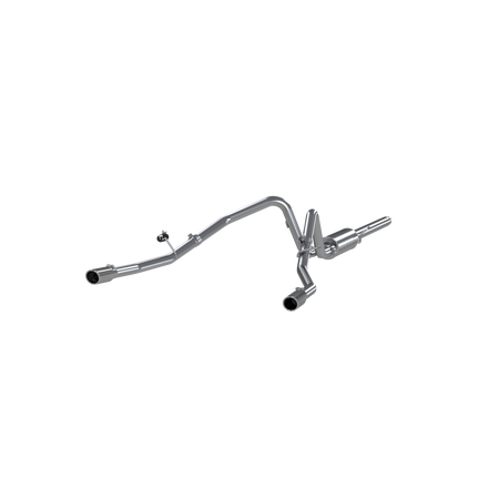 MBRP S5202AL - 3 Inch Cat Back Exhaust System Dual Split Rear For 04-08 Ford F-150 Extended Cab/Crew Cab Aluminized Steel MBRP 1