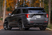 MBRP S5203AL - Axle-Back 2.5 inch Dual Rear Quad Tips 20-Up Explorer/Aviator MBRP
