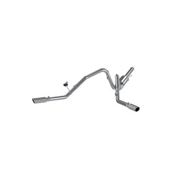 MBRP S5204AL - 3 Inch Cat Back Exhaust System Dual Split Side Aluminized Steel For 04-08 Ford F-150 MBRP