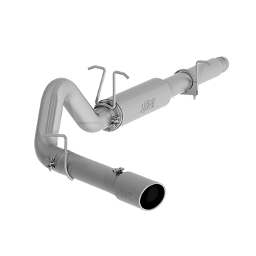 MBRP S5206AL Cat Back Exhaust System 4 Inch Single Side Exit 5 Inch OD Tip Aluminized Steel