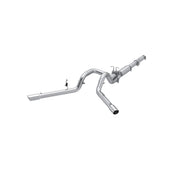 MBRP S5208AL - Cat Back Exhaust System 4 Inch Dual Split Side Aluminized Steel For 99-04 Ford F-250/350 V-10 MBRP
