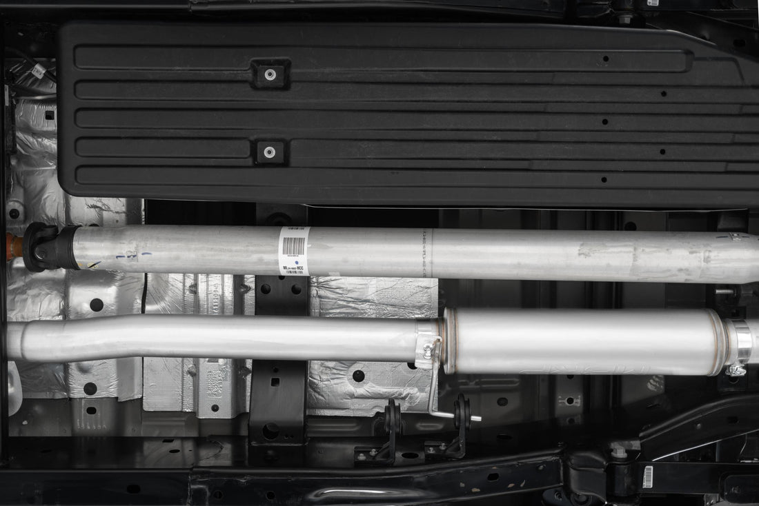 MBRP S5209AL - 21-Up Ford F-150 4 Inch Cat Back Single Side Race Version Aluminized Steel Exhaust System MBRP