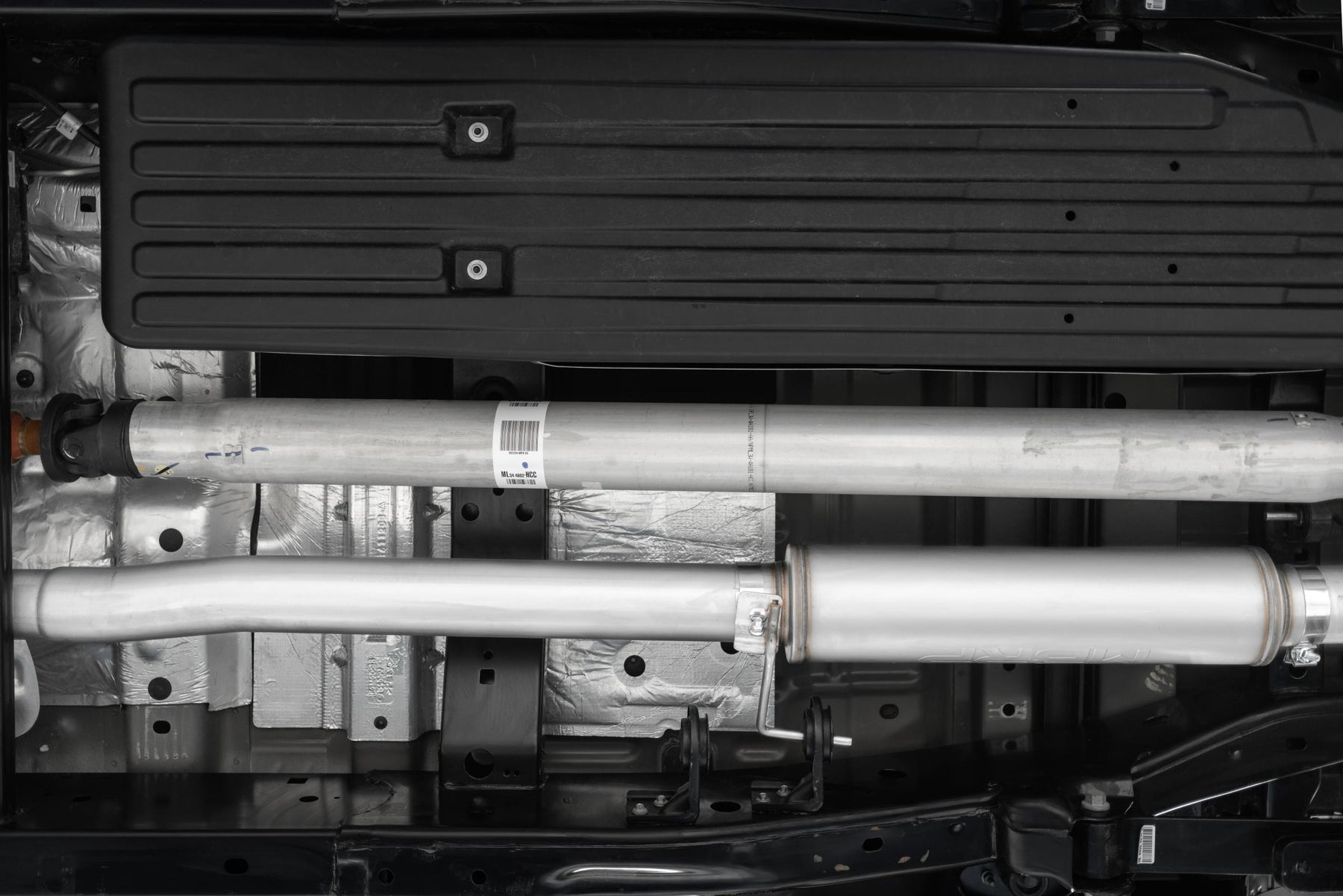 MBRP S5209AL - 21-Up Ford F-150 4 Inch Cat Back Single Side Race Version Aluminized Steel Exhaust System MBRP