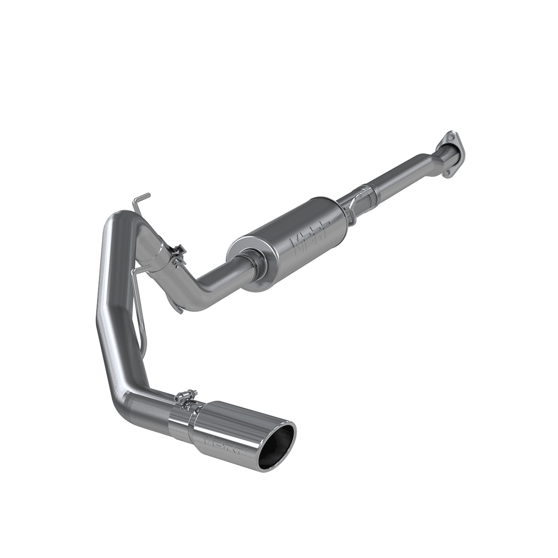 MBRP Exhaust MBRP S5210409 - Cat Back Exhaust System Single Side T409 Stainless Steel For 09-10 Ford F-150 MBRP