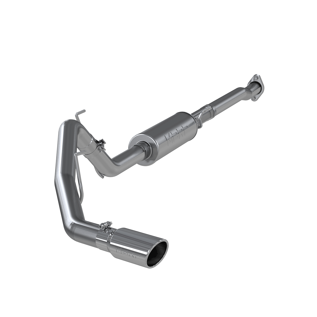 MBRP Exhaust MBRP S5210409 - Cat Back Exhaust System Single Side T409 Stainless Steel For 09-10 Ford F-150 MBRP