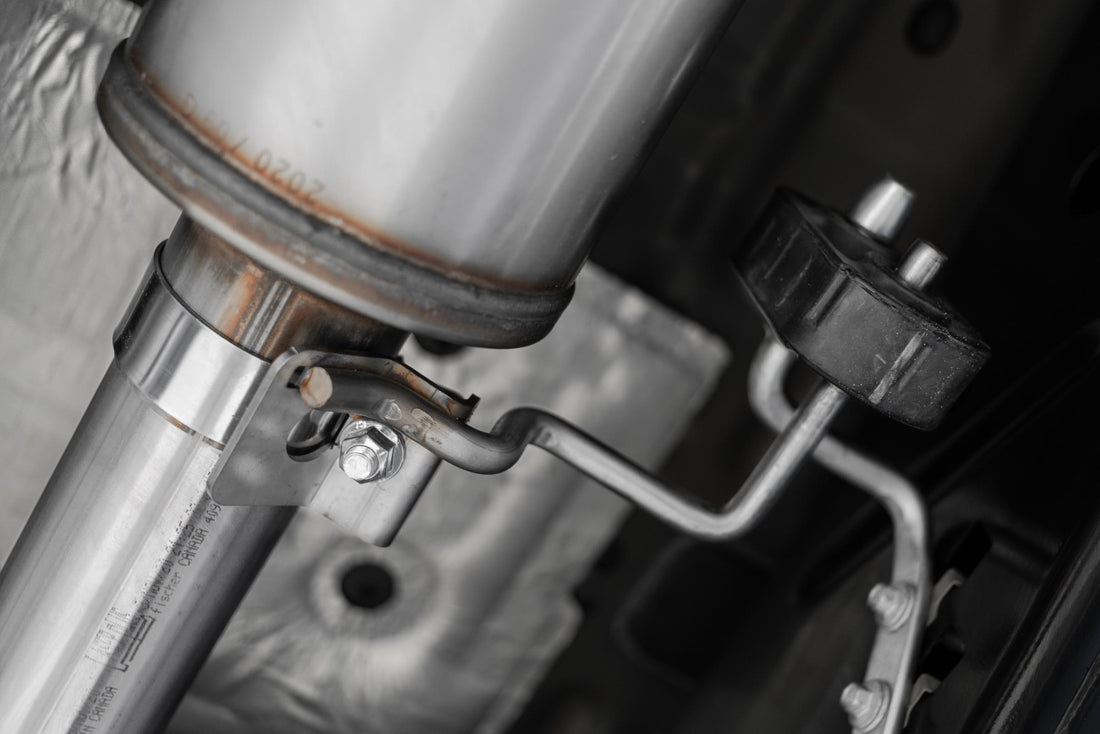 MBRP S5211AL - 21-Up Ford F-150 Aluminized Steel 3 Inch Cat-Back Single Side Exhaust System MBRP