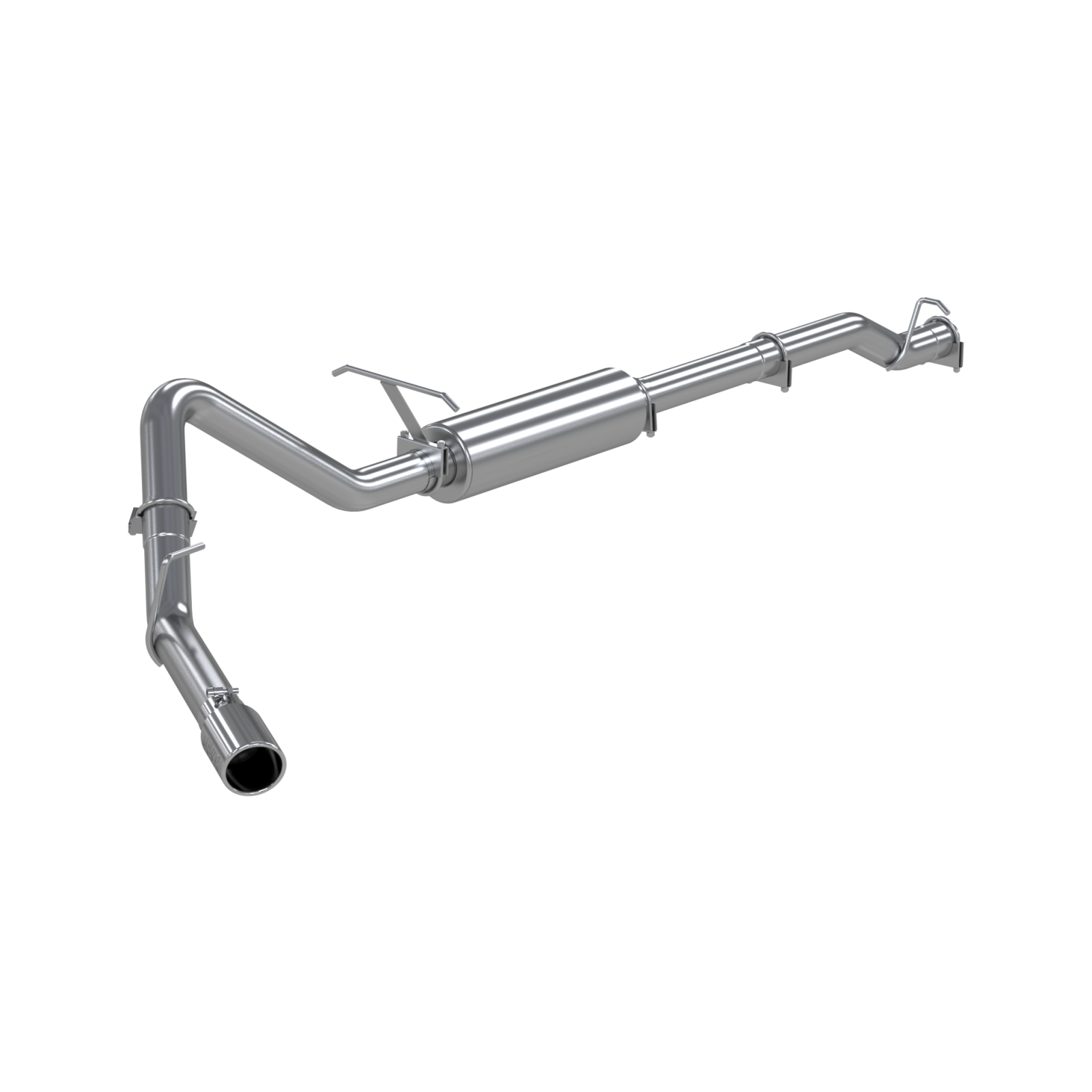 MBRP S5216AL - 3 Inch Cat Back Exhaust System Single Side Exit Aluminized Steel For 08-10 Ford F-250/350 MBRP 1