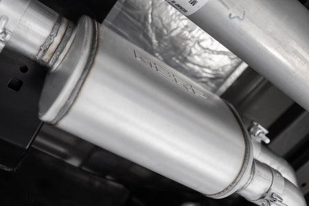MBRP S5217304 - 3 inch Cat-Back 2.5 inch Dual Pre-Axle (Race Profile) 21-Up F-150 T304 Stainless Steel MBRP 5
