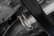 MBRP S5217BLK - 3 inch Cat-Back 2.5 inch Dual Pre-Axle (Race Profile) Black Coated  21-Up F-150 MBRP