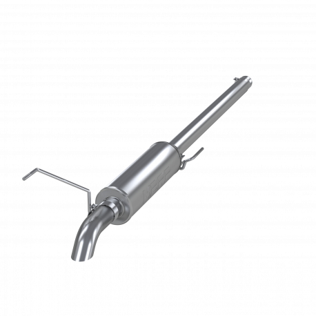 MBRP S5220AL - Cat Back Exhaust System Single Turn Down Aluminized Steel For 04-08 Ford F-150 All Engines MBRP 2