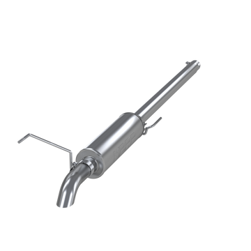 MBRP S5220AL - Cat Back Exhaust System Single Turn Down Aluminized Steel For 04-08 Ford F-150 All Engines MBRP 1
