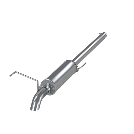 MBRP S5220AL - Cat Back Exhaust System Single Turn Down Aluminized Steel For 04-08 Ford F-150 All Engines MBRP 1
