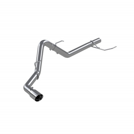 MBRP S5221304 - T304 Stainless Steel 3 Inch Resonator Back Single Side Exit 2021-Up Ford F-150 PowerBoost Hybrid 3.5L MBRP 1