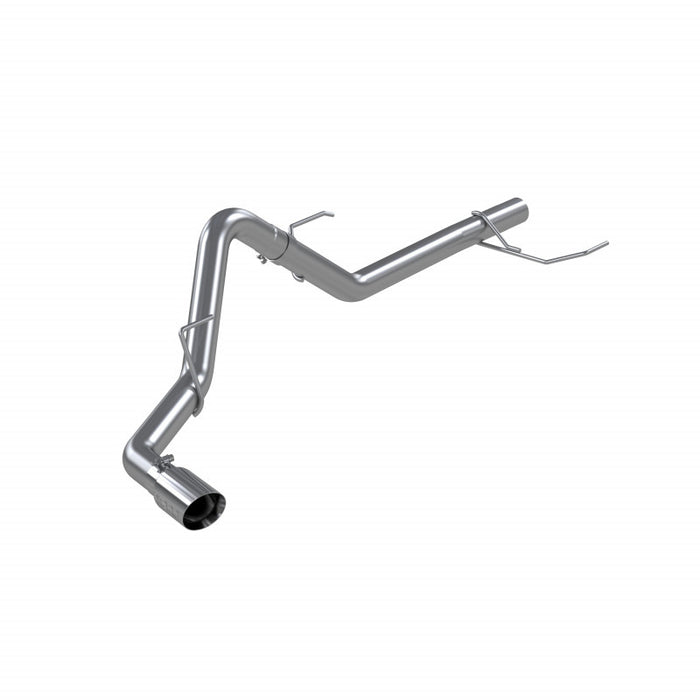 MBRP S5221304 - T304 Stainless Steel 3 Inch Resonator Back Single Side Exit 2021-Up Ford F-150 PowerBoost Hybrid 3.5L MBRP 1