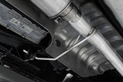 MBRP S5221304 - T304 Stainless Steel 3 Inch Resonator Back Single Side Exit 2021-Up Ford F-150 PowerBoost Hybrid 3.5L MBRP 3
