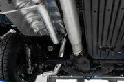 MBRP S5221304 - T304 Stainless Steel 3 Inch Resonator Back Single Side Exit 2021-Up Ford F-150 PowerBoost Hybrid 3.5L MBRP 4