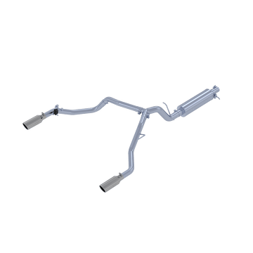 MBRP Exhaust MBRP S5223AL - Ford 3 Inch Cat Back Exhaust System Dual Split Rear For 19-23 Ford Ranger Ecoboost 2.3L MBRP