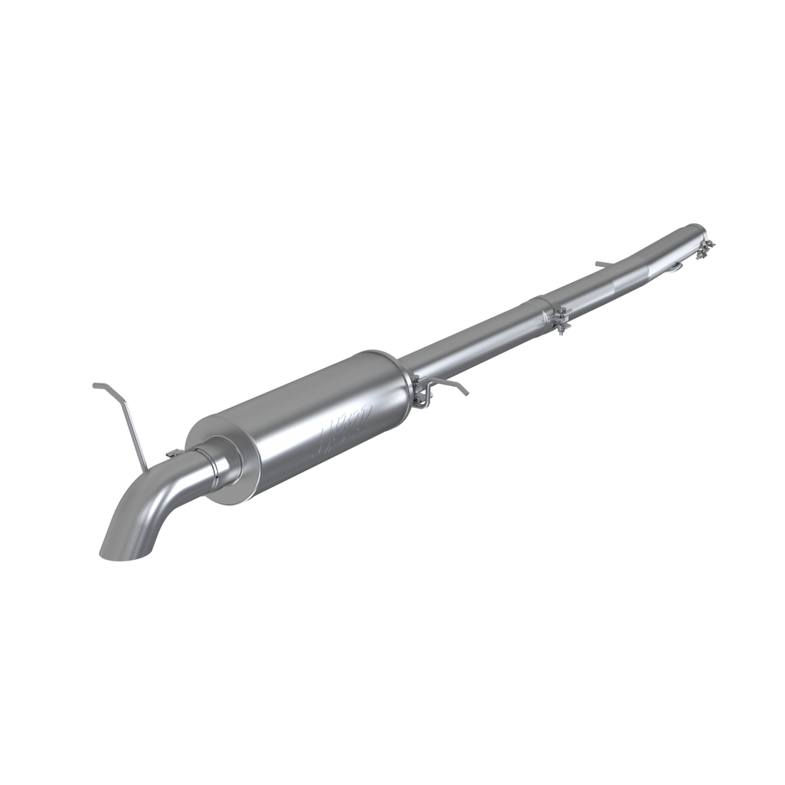 MBRP S5225AL - 3 Inch Cat Back Exhaust System For 19-23 Ford Ranger EcoBoost 2.3L Turn Down Aluminized Steel MBRP