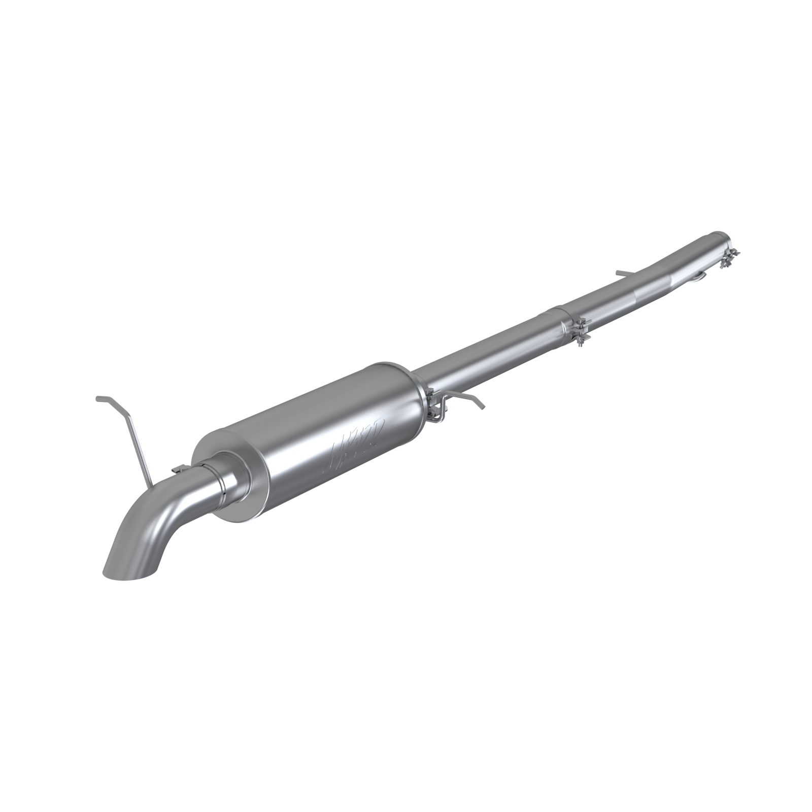 MBRP S5225AL - 3 Inch Cat Back Exhaust System For 19-23 Ford Ranger EcoBoost 2.3L Turn Down Aluminized Steel MBRP