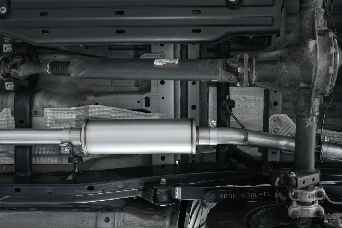 MBRP S5227304 - 3 Inch Cat Back Exhaust System For 19-23 Ford Ranger EcoBoost 2.3L Single Side Exit 304 Stainless Steel MBRP 4