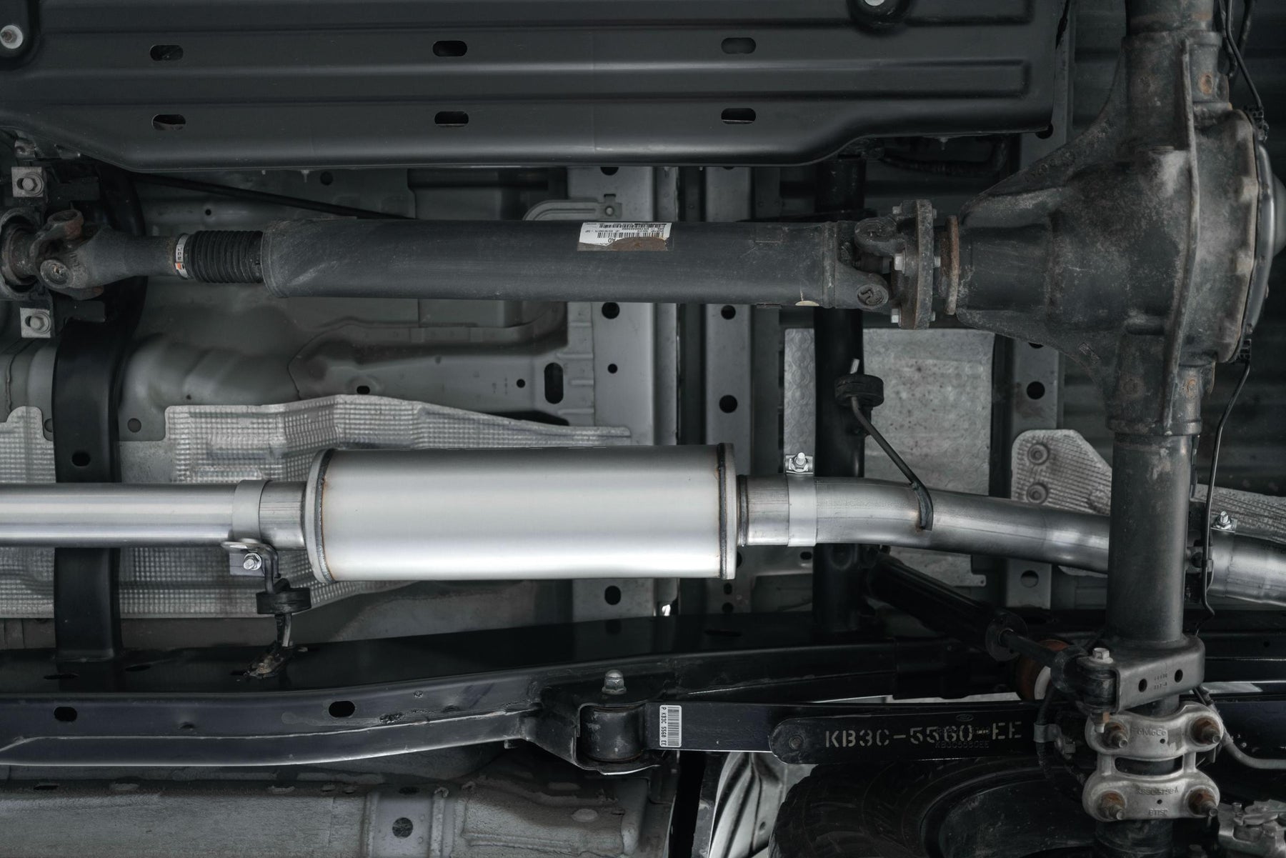MBRP S5227304 - 3 Inch Cat Back Exhaust System For 19-23 Ford Ranger EcoBoost 2.3L Single Side Exit 304 Stainless Steel MBRP 4