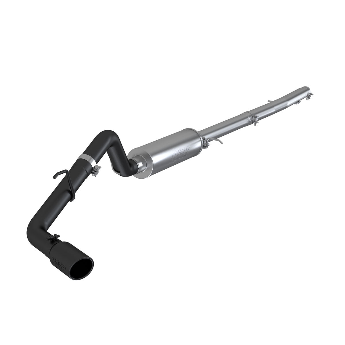 MBRP S5227BLK - 3 Inch Cat Back Exhaust System For 19-23 Ford Ranger EcoBoost 2.3L Single Side Exit Black MBRP