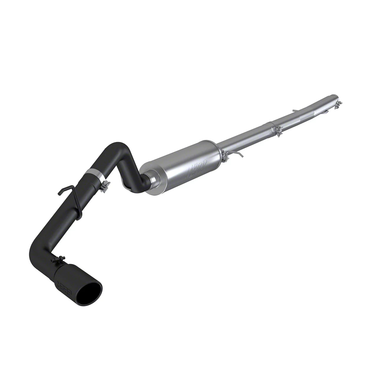 MBRP S5227BLK - 3 Inch Cat Back Exhaust System For 19-23 Ford Ranger EcoBoost 2.3L Single Side Exit Black MBRP