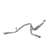 MBRP S5232AL - 11-14 Ford F-150 3 Inch Cat-Back 2.5 Inch Dual Split Side Armor Lite, MBRP