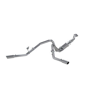 MBRP S5232AL - 11-14 Ford F-150 3 Inch Cat-Back 2.5 Inch Dual Split Side Armor Lite, MBRP