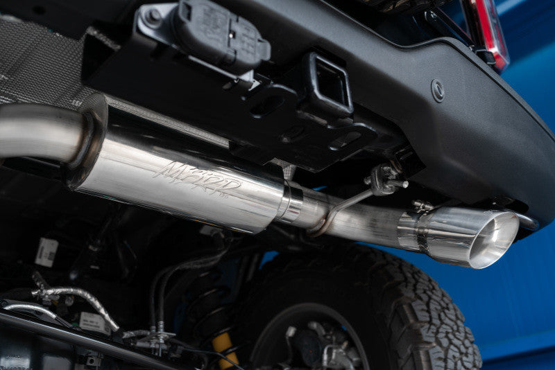 MBRP S5235304 - 3 inch Cat-Back Single Rear Exit 2021-Up Ford Bronco T304 Stainless Steel MBRP