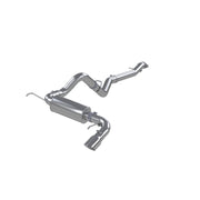 MBRP S5235AL - 3 inch Cat-Back Single Rear Exit 2021-UP Ford Bronco Aluminized Steel MBRP