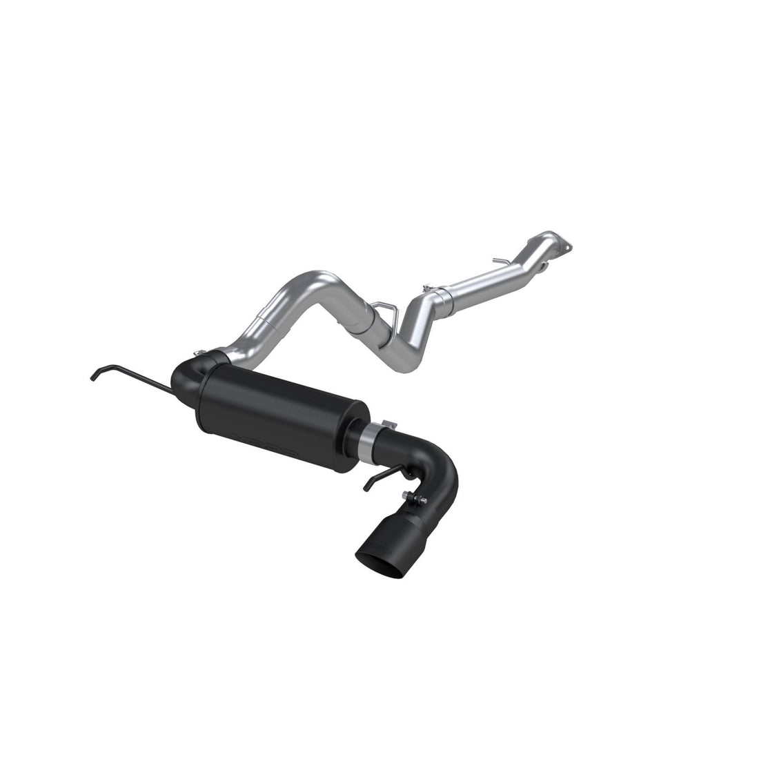MBRP S5235BLK - 3 inch Cat-Back Single Rear Exit 2021-Up Ford Bronco Black Coated MBRP