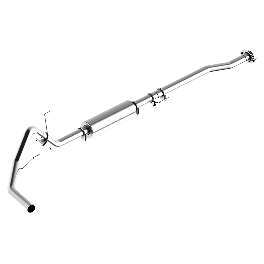 MBRP S5236P - 3 Inch Cat Back Exhaust System Single Side Exit Aluminized Steel For 11-14 Ford F-150 3.5L EcoBoost MBRP