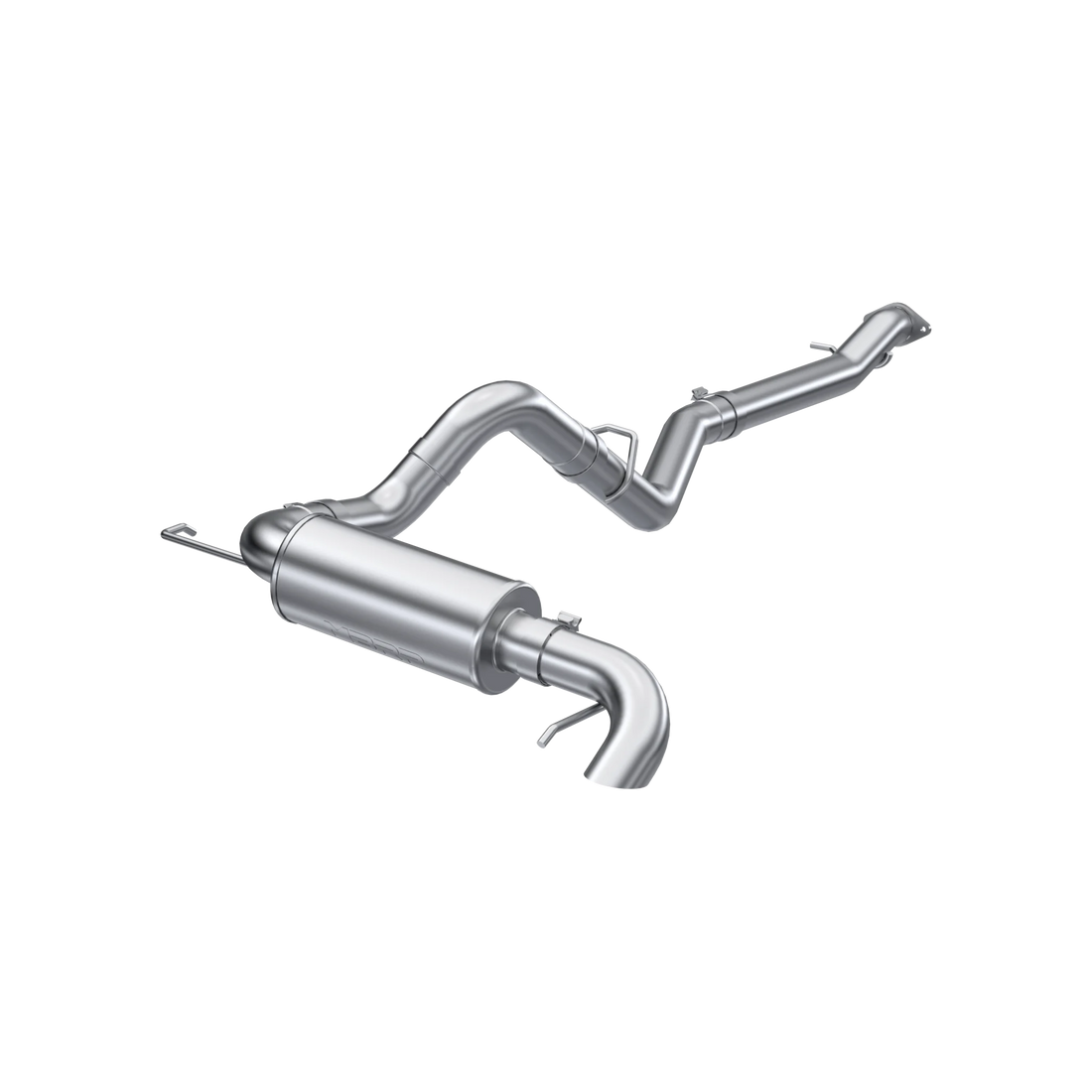 MBRP S5237AL - 3 inch Cat-Back Single High Clearance Rear Exit 2021-Up Ford Bronco Aluminized Steel MBRP
