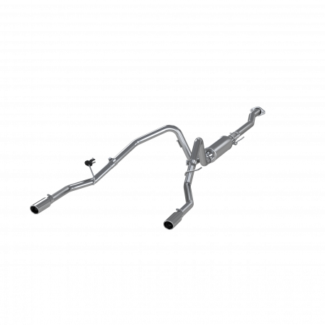MBRP S5240AL - 2.5 Inch Cat Back Exhaust System Dual Rear Exit For 11-14 Ford F-150 V6 EcoBoost Aluminized Steel MBRP