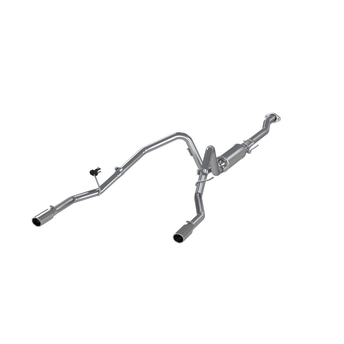 MBRP S5240AL - 2.5 Inch Cat Back Exhaust System Dual Rear Exit For 11-14 Ford F-150 V6 EcoBoost Aluminized Steel MBRP