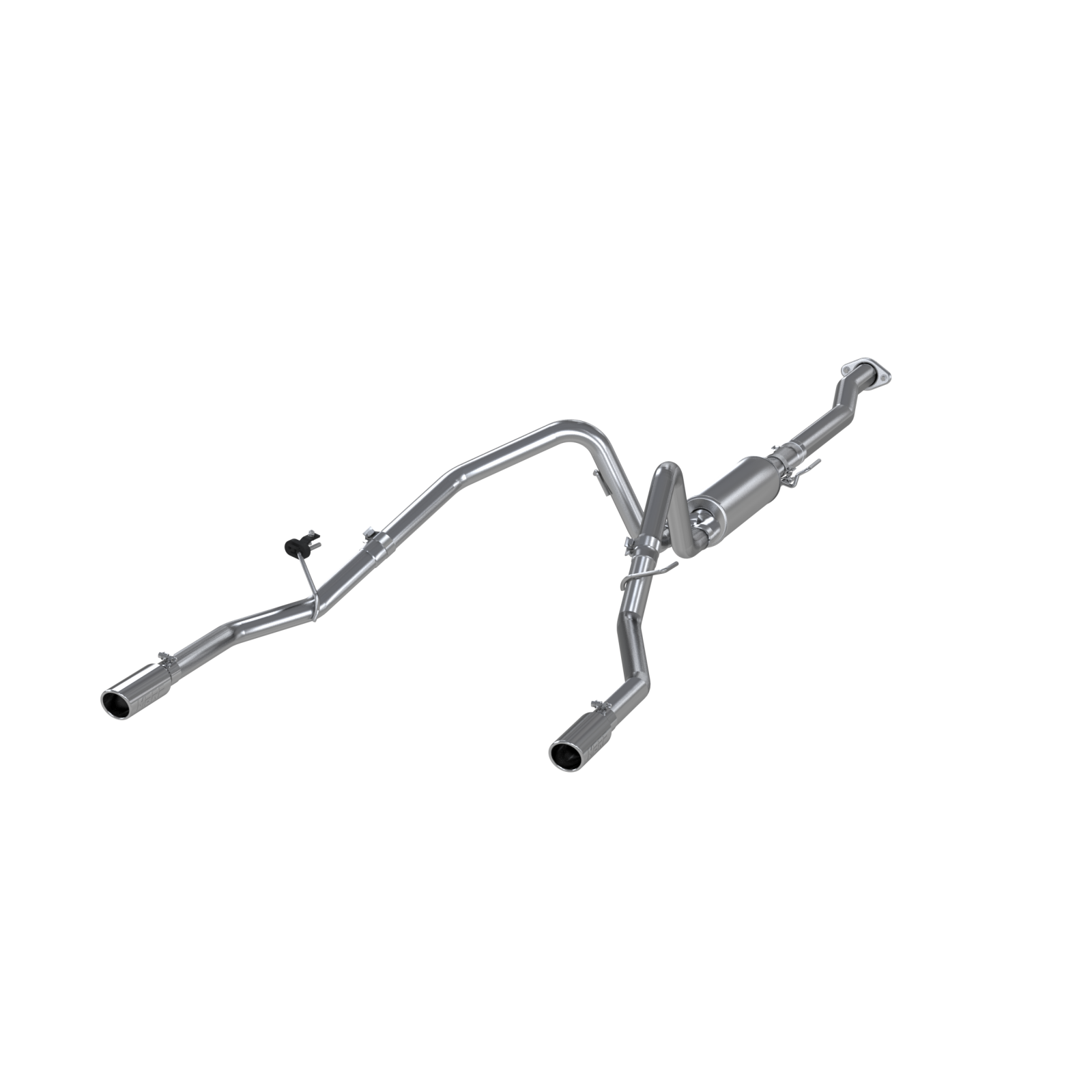 MBRP S5240AL - 2.5 Inch Cat Back Exhaust System Dual Rear Exit For 11-14 Ford F-150 V6 EcoBoost Aluminized Steel MBRP