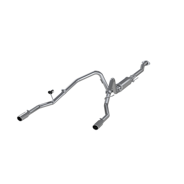 MBRP S5240AL - 2.5 Inch Cat Back Exhaust System Dual Rear Exit For 11-14 Ford F-150 V6 EcoBoost Aluminized Steel MBRP