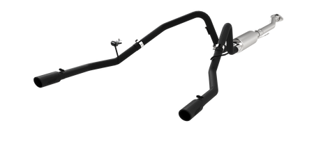 MBRP S5240BLK - 2.5 Inch Cat Back Exhaust System Dual Rear Exit For 11-14 Ford F-150 V6 EcoBoost Black Coated MBRP 1